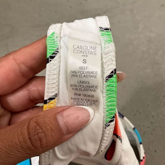 Caroline Constas Rainbow Bikini Botton - Picture 5 of 5